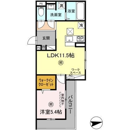 PREMILIFE都町18の物件間取画像